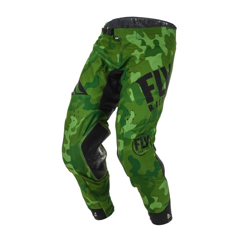 Motokros hlače FLY Racing Evolution zeleno-črne