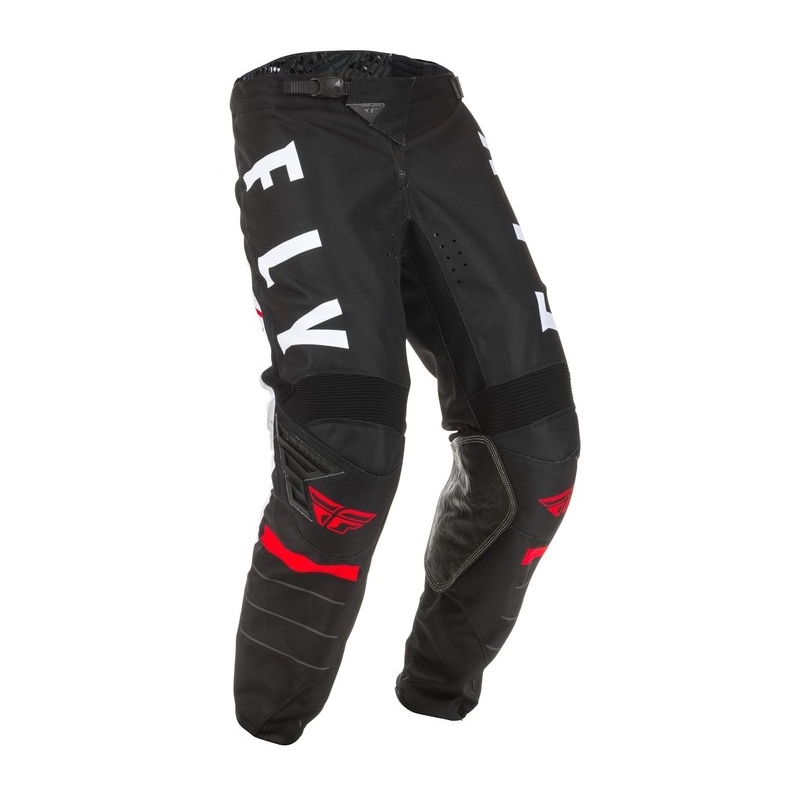 Motokros hlače FLY Racing Kinetic K120 črno-bela-rdeča