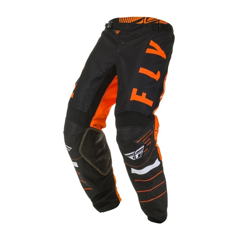 Motokros hlače FLY Racing Kinetic K120 oranžno-črno-bele