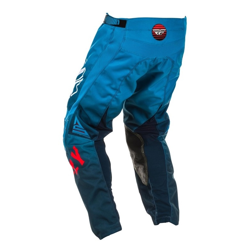 Motokros hlače FLY Racing Kinetic K220 modro-bela-rdeča