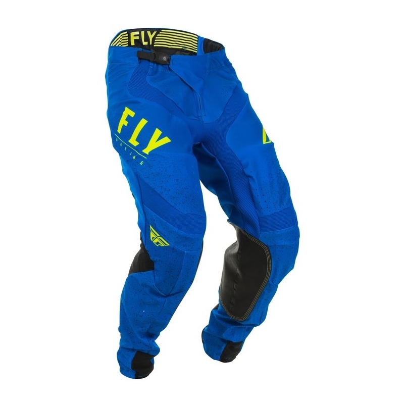 Motokros hlače FLY Racing Lite 2020 modro-črna-fluo rumena