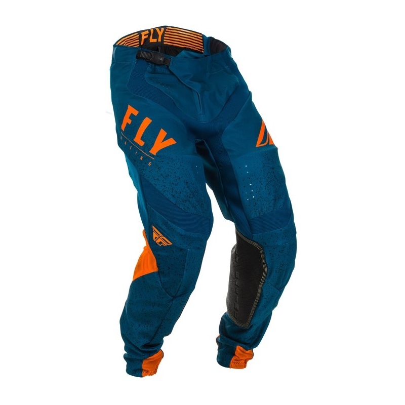 Motokros hlače FLY Racing Lite 2020 oranžno-modre