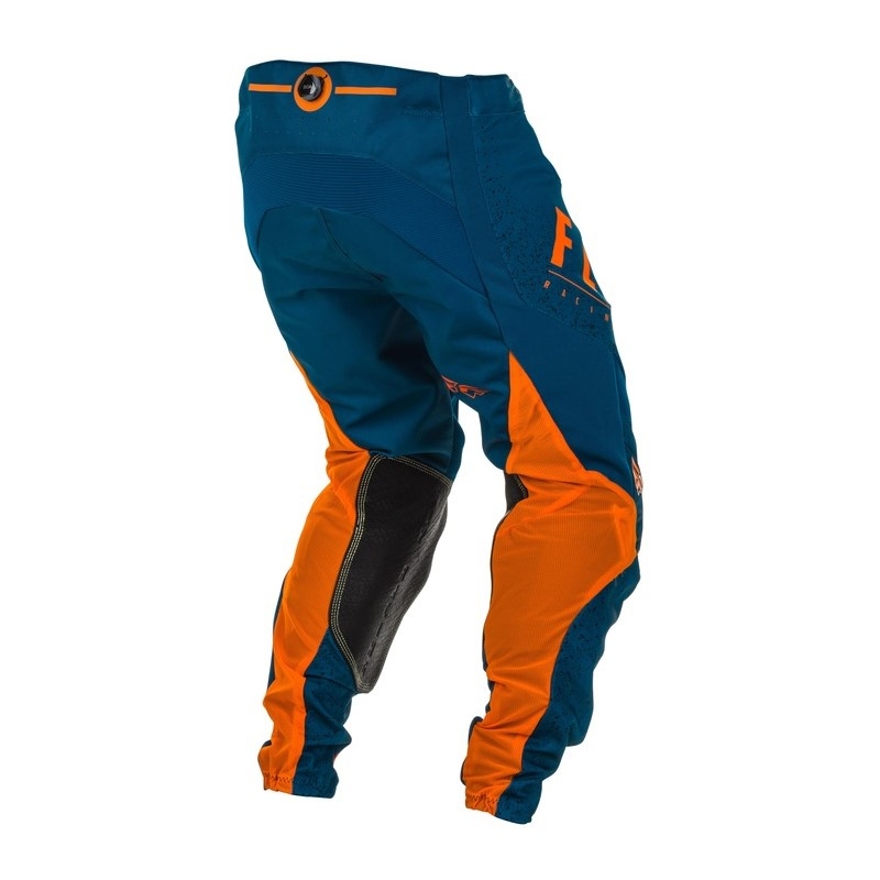 Motokros hlače FLY Racing Lite 2020 oranžno-modre