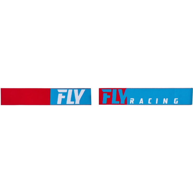 Motokros očala FLY Racing Zone PRO 2019 rdeče-belo-modra (rdeča kromirana pleksi) razprodaja