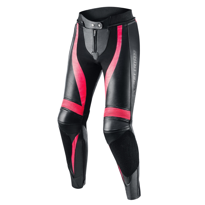 Rebelhorn Rebel Black and Pink motoristične hlače za ženske