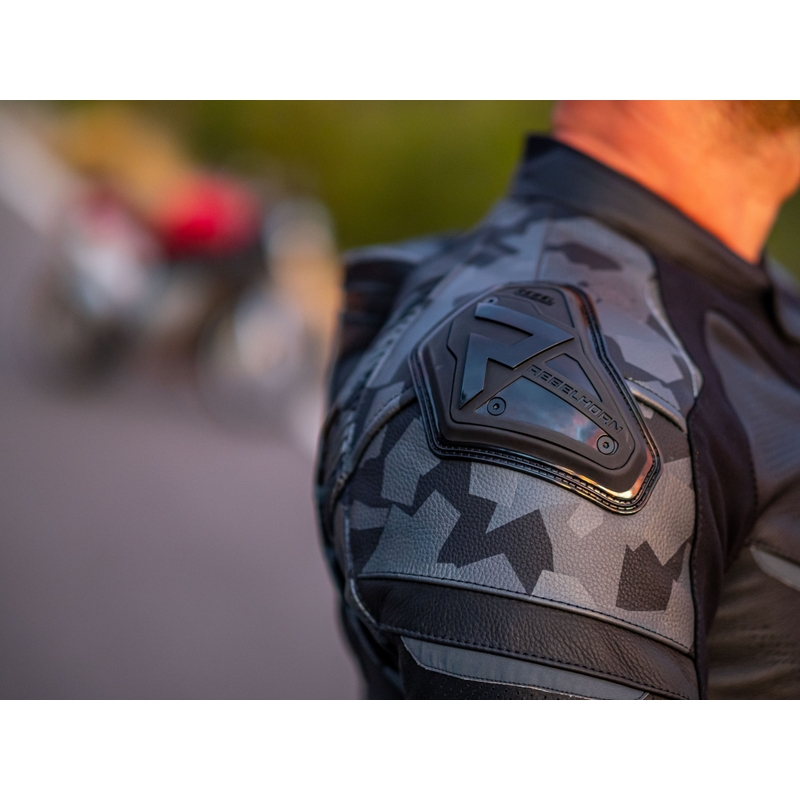 Rebelhorn Rebel motoristična jakna črne barve, razprodaja