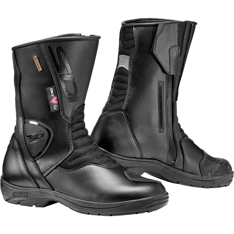 Ženski SIDI Gavia Gore Black Motorcycle Boots
