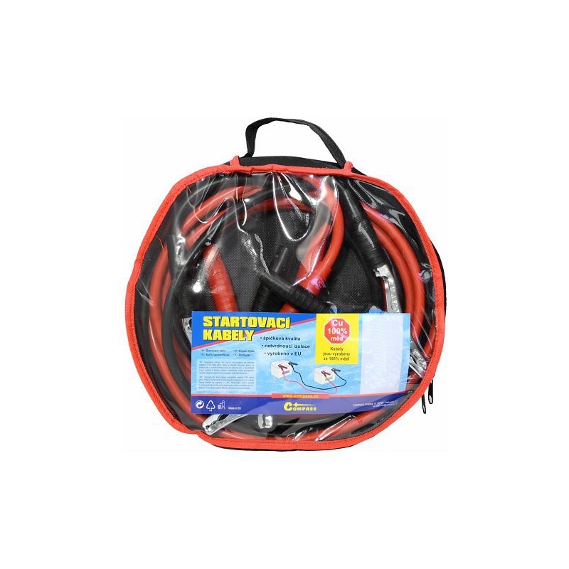 Začetni kabli 600 A 3,0 m, 100 % baker