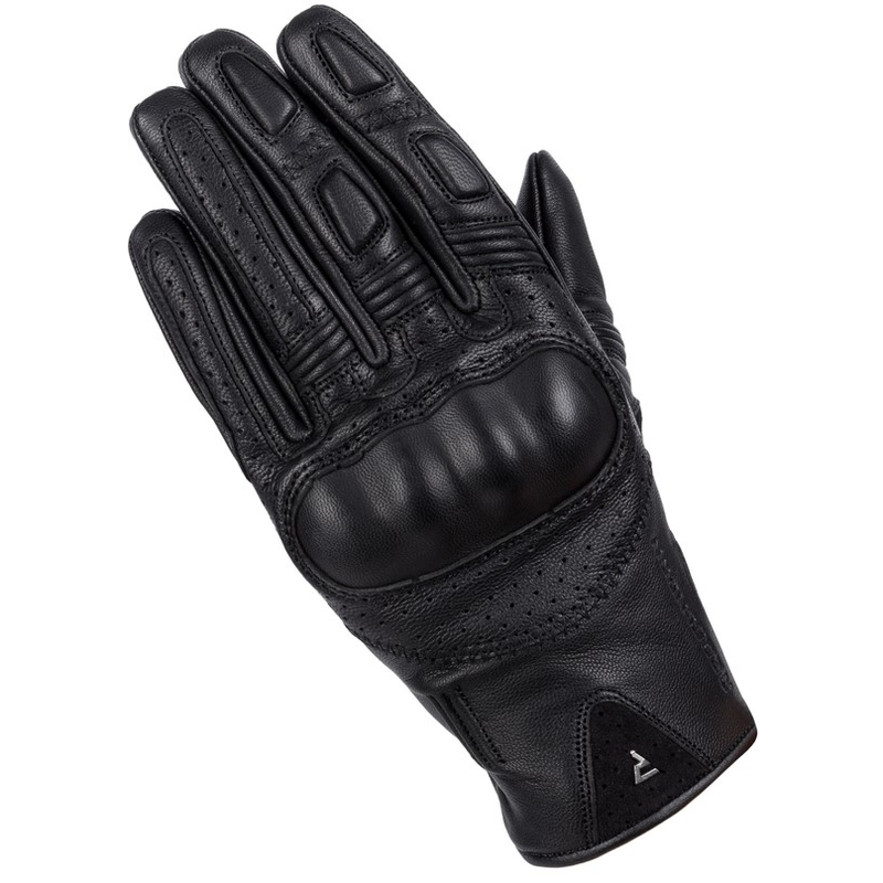 Ženske motoristične rokavice Rebelhorn Thug II black perforirane