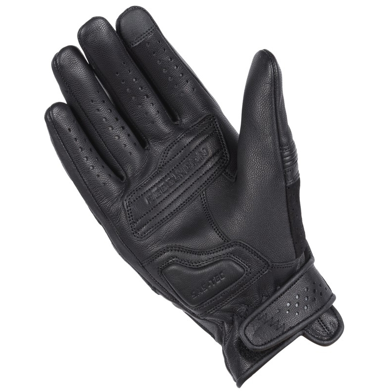 Ženske motoristične rokavice Rebelhorn Thug II black perforirane