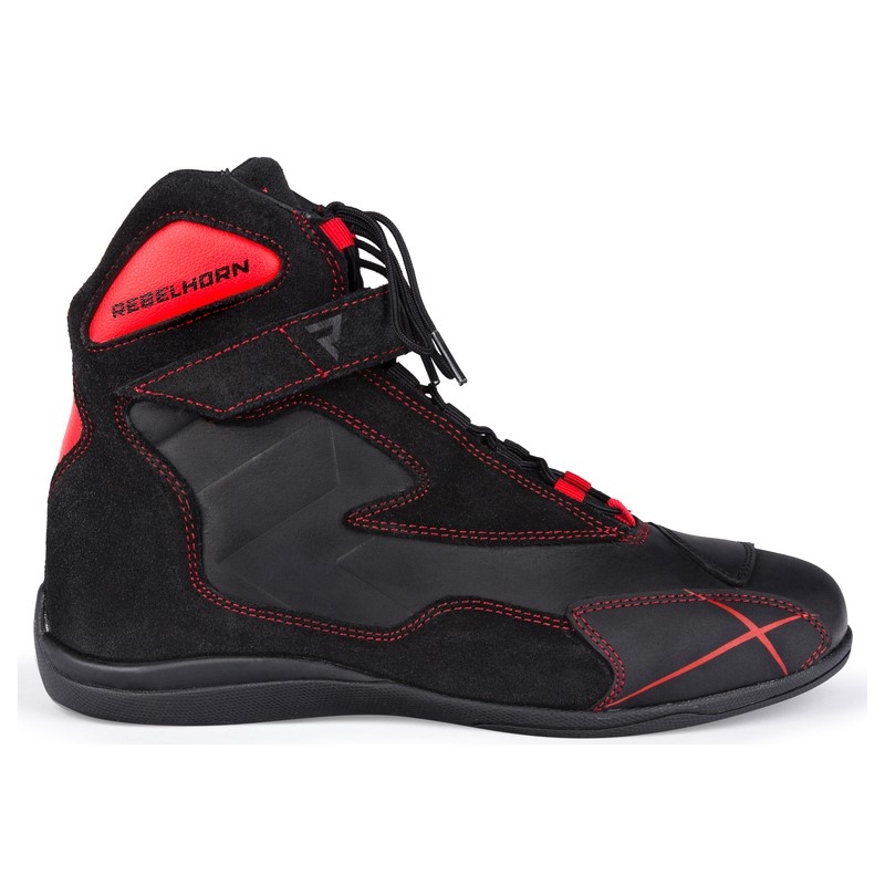 Rebelhorn Spark Black-Fluo Red Motorcycle Boots razprodaja