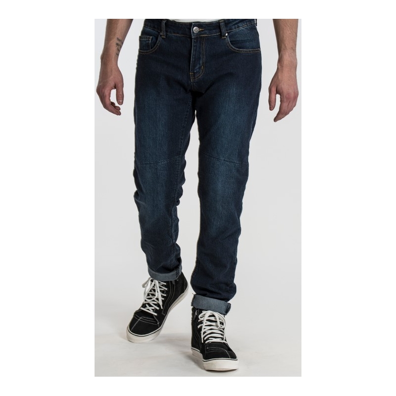 BROGER Florida modre motoristične kavbojke