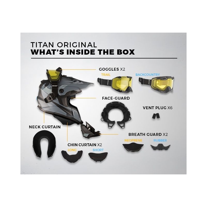Motokros čelada CKX Titan Ori DL Sidehill razprodaja