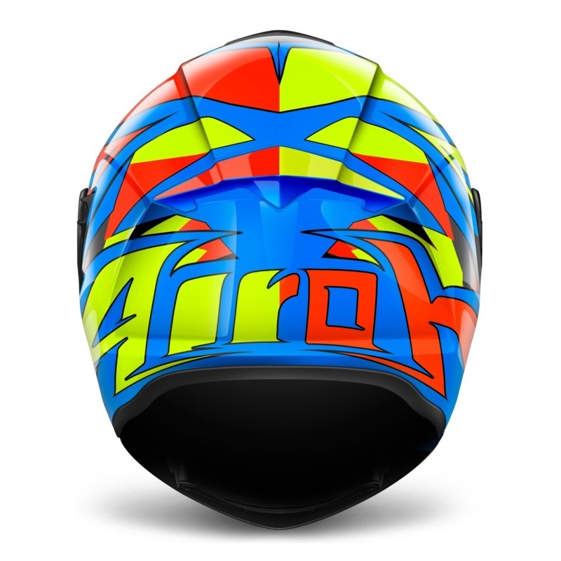 Integralna motoristična čelada Airoh ST 501 Thunder blue-yellow-red