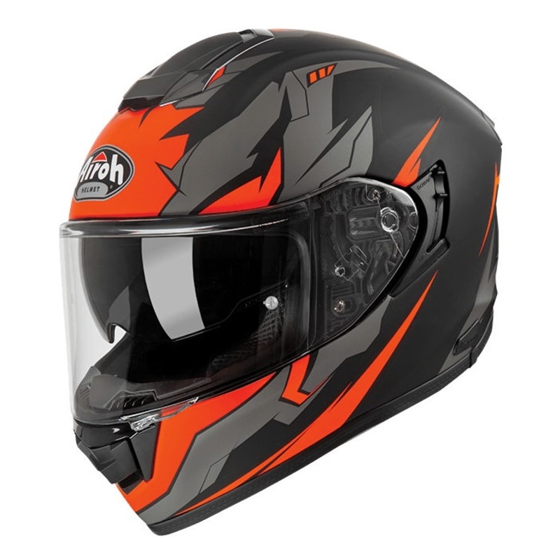 Integralna čelada Airoh ST 501 Bionic oranžno-črna