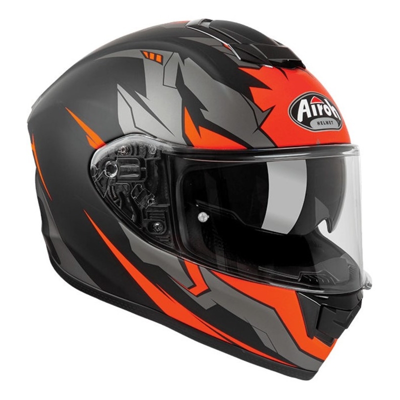Integralna čelada Airoh ST 501 Bionic oranžno-črna