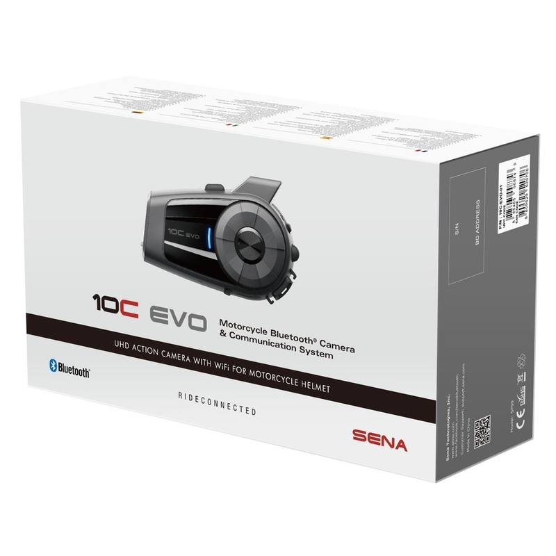 SENA Bluetooth slušalke za prostoročno telefoniranje z vgrajeno kamero 4K 10C EVO