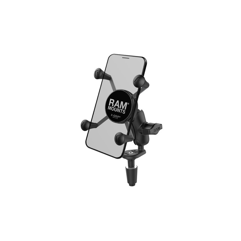 Nosilec mobilnega telefona RAM Mounts X-Grip z nosilcem za vrat za krmilo motornega kolesa