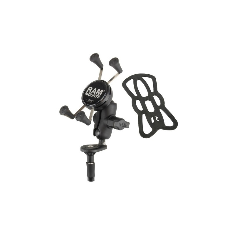 Nosilec mobilnega telefona RAM Mounts X-Grip z nosilcem za vrat za krmilo motornega kolesa
