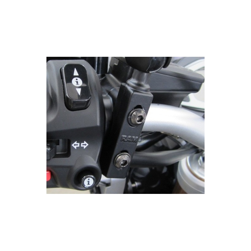 Nosilci RAM z 1" čepom za objemko za zavorno ročico motornega kolesa/sklopko