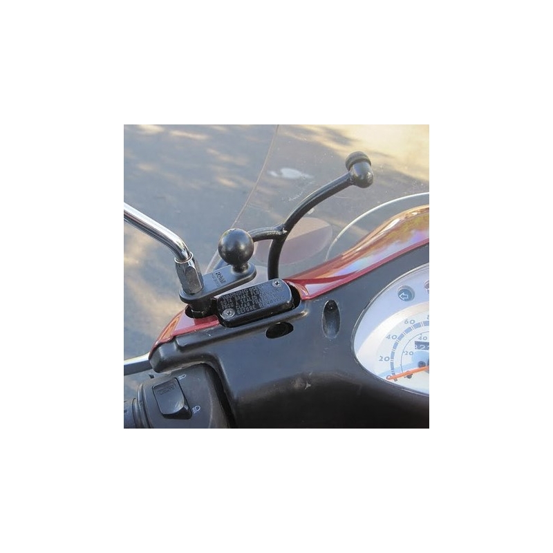 Nosilci RAM z 1" čepom za vzvratno ogledalo motornega kolesa s premerom do 11 mm razprodaja