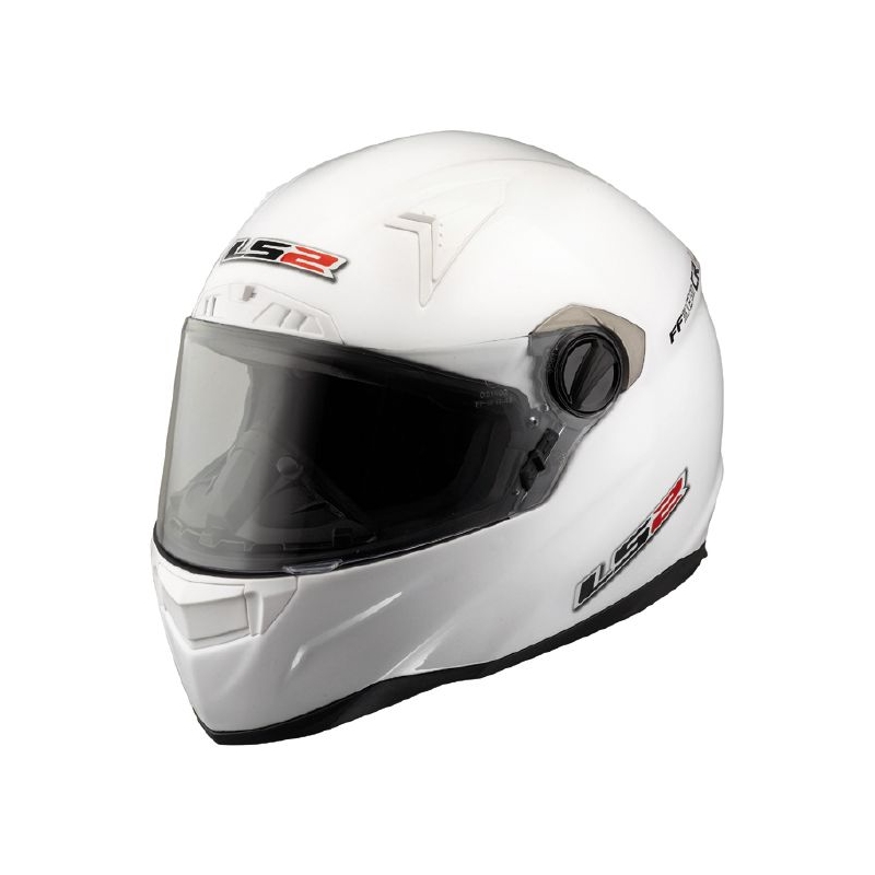 Přilba na motorku LS2 FT2 Single Mono bílá výprodej
