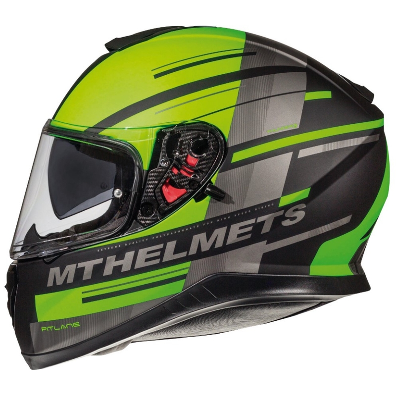 MT Thunder 3 SV Pitlane črno-fluo zelena integralna motoristična čelada razprodaja