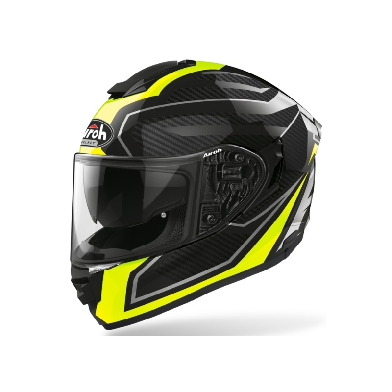 Airoh ST 501 Prime črno-sivo-fluo rumena integralna motoristična čelada