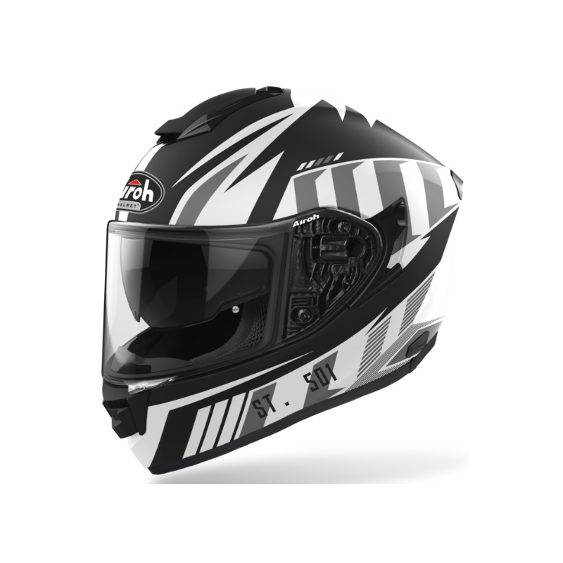 Airoh ST 501 Blade črno-bela-siva integralna motoristična čelada razprodaja