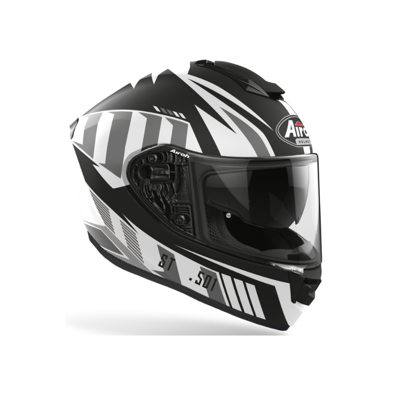 Airoh ST 501 Blade črno-bela-siva integralna motoristična čelada razprodaja