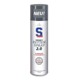 Mazivo za verige S100 - Beli sprej za verige 2.0 400 ml