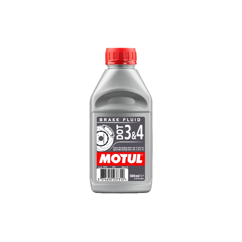 Zavorna tekočina Motul Dot 3 in 4 0,5 l