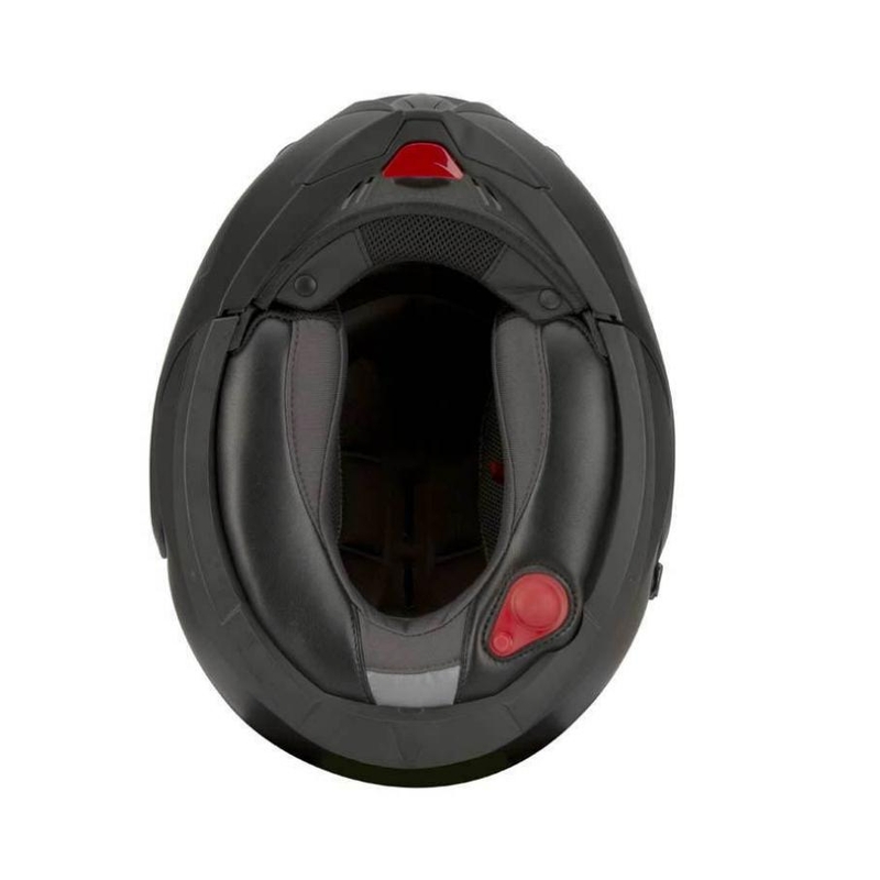 Motoristična čelada zložljiva Scorpion EXO-910 črna sijajna razprodaja