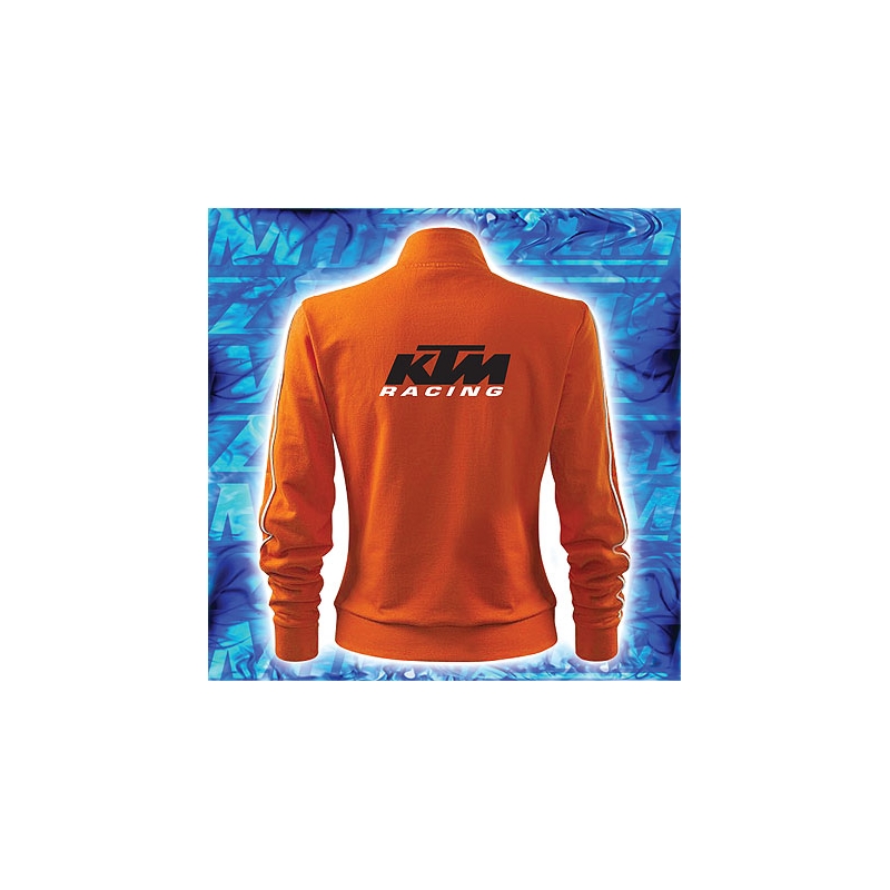 Ženska majica z motivom KTM oranžna razprodaja