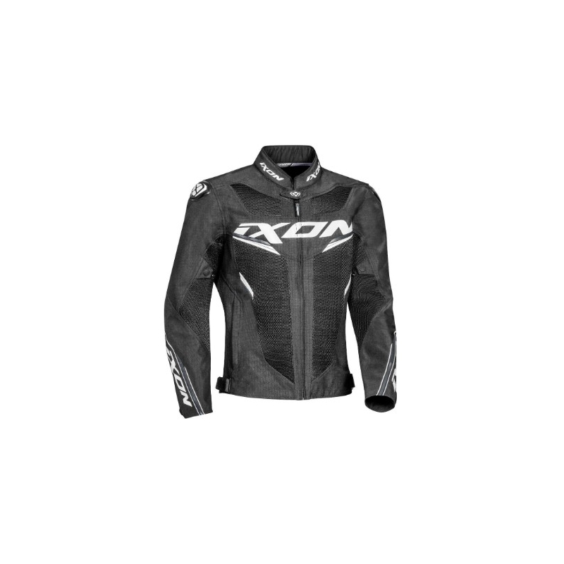 Motoristična jakna IXON Draco black and white razprodaja