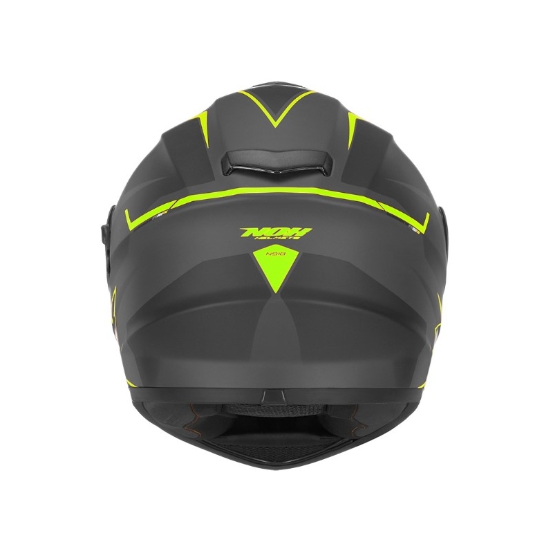 Integralna motoristična čelada NOX N918 Hack black-fluo yellow razprodaja