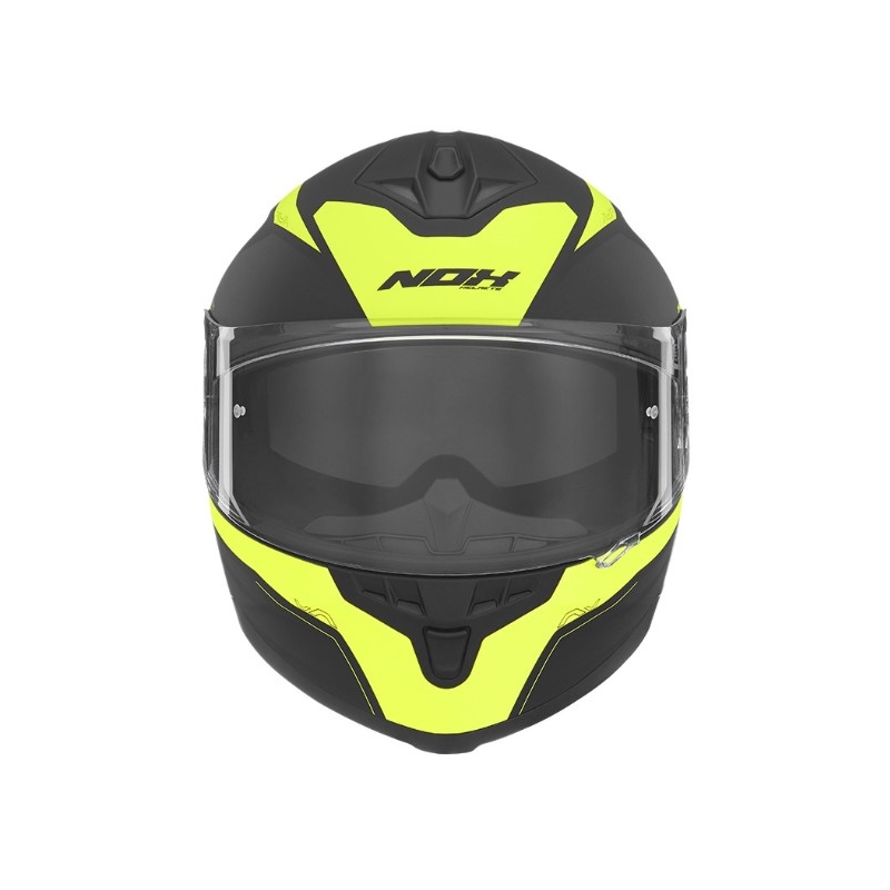 NOX N302 Shape črna in rumena integralna motoristična čelada razprodaja