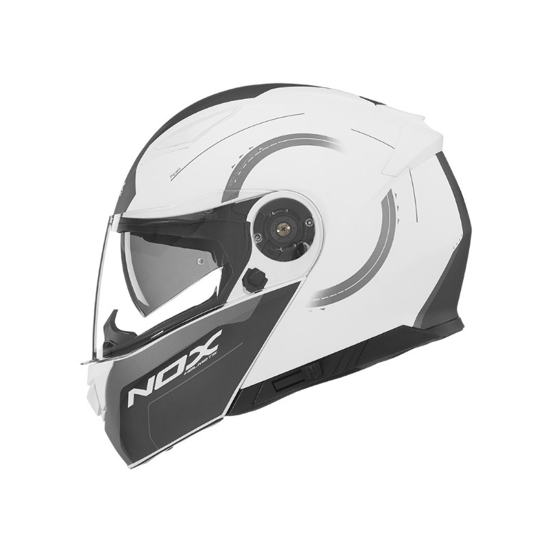 NOX N965 Peak motoristična čelada bela razprodaja