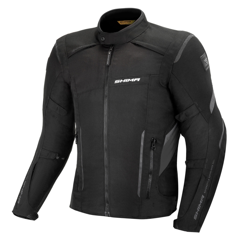Motoristična jakna Shima Rush black razprodaja