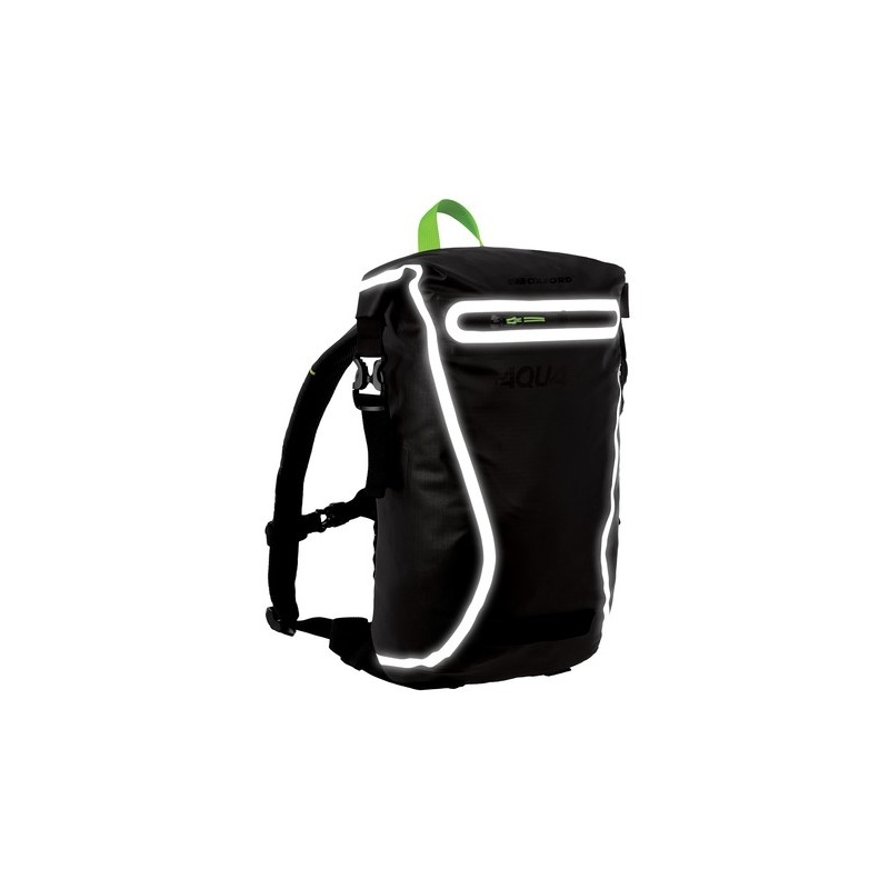 Nepremočljiv nahrbtnik Oxford AQUA EVO black-fluo yellow 12 l