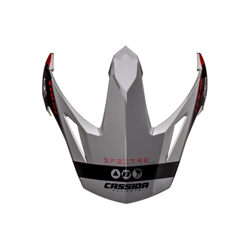 Cassida Tour 1.1 Spectre vizir za čelado black-grey-red