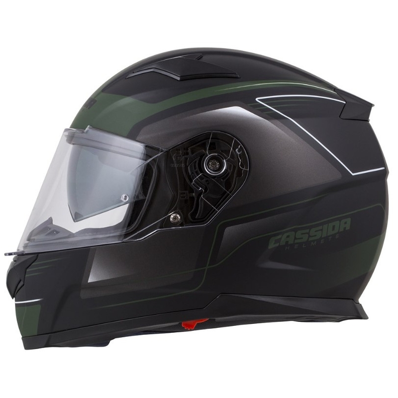 Cassida Apex Fusion Black-Army Green motoristična čelada razprodaja