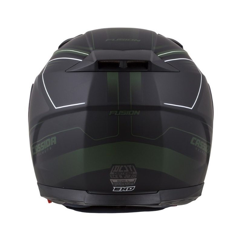 Cassida Apex Fusion Black-Army Green motoristična čelada razprodaja