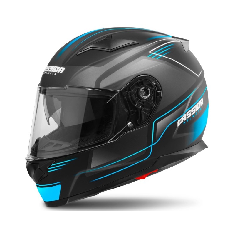 Cassida Apex Fusion črno-modra motoristična čelada