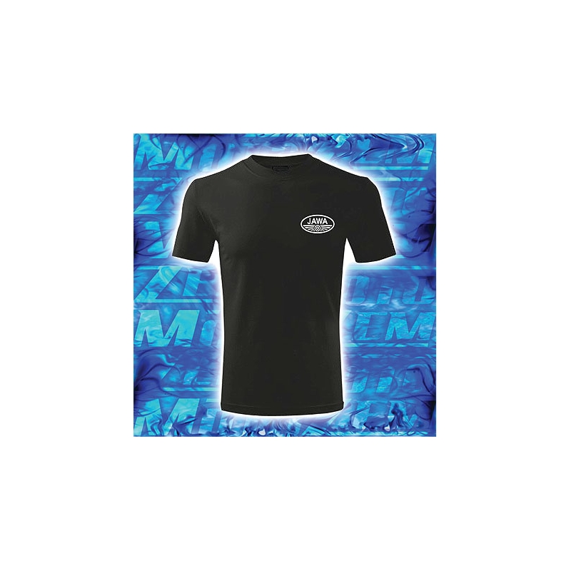 Motiv majice Jawa črna