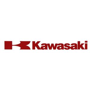 Nalepka Kawasaki rdeča