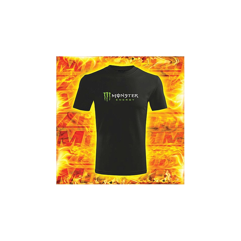 Majica s motivom Monster energy black