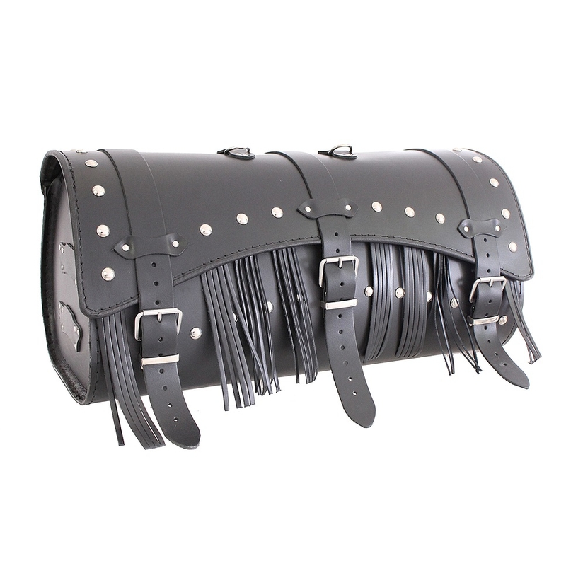 Chopper RSA-10C usnjen kovček za motorno kolo - dolžina 60