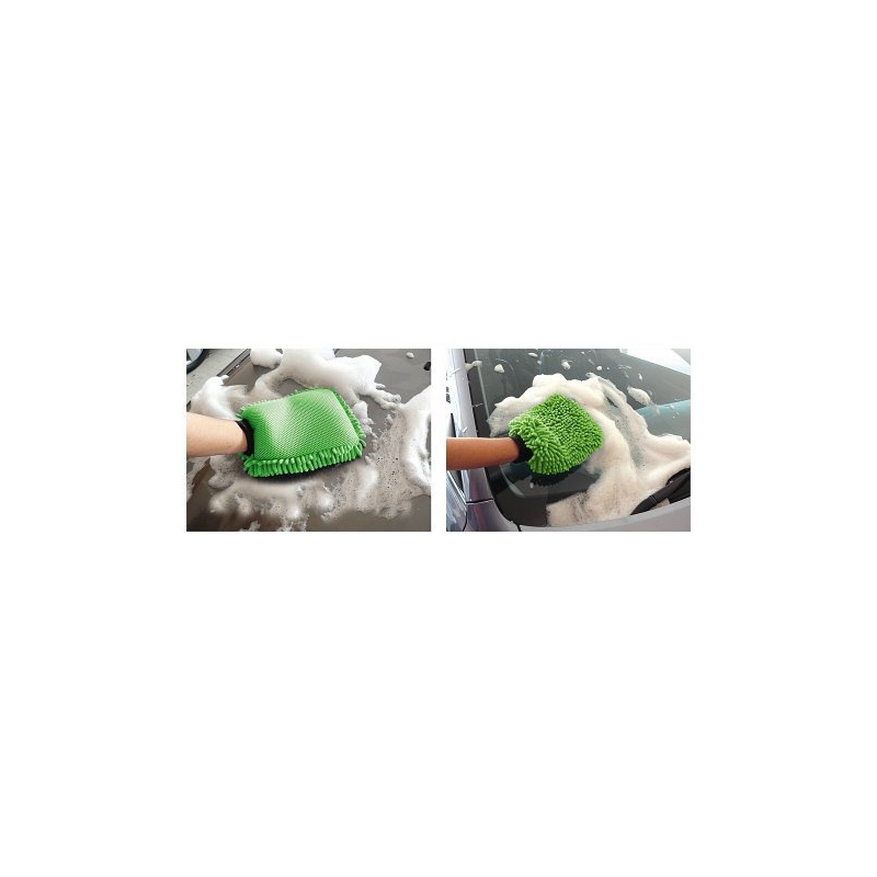MICROFIBER 2 v 1 rokavice za pranje