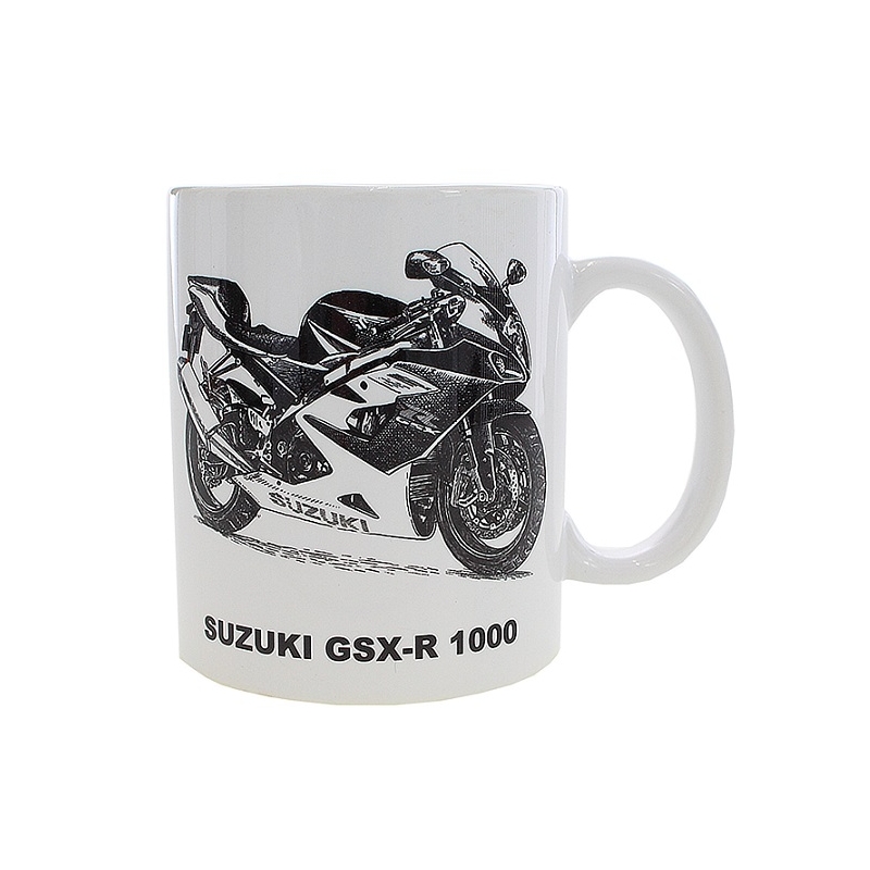 Krožnik z natisnjenim napisom Suzuki GSX-R 1000